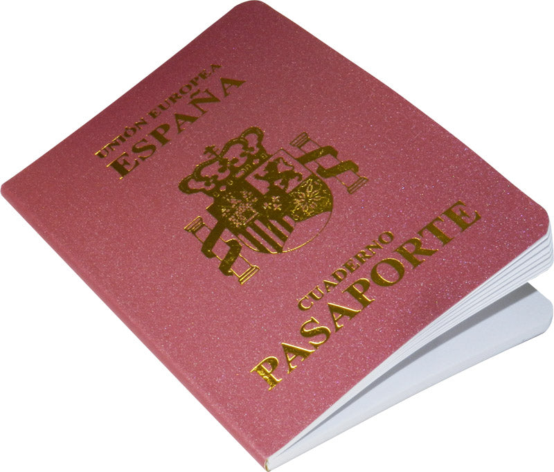 Bloc de notas Pasaporte