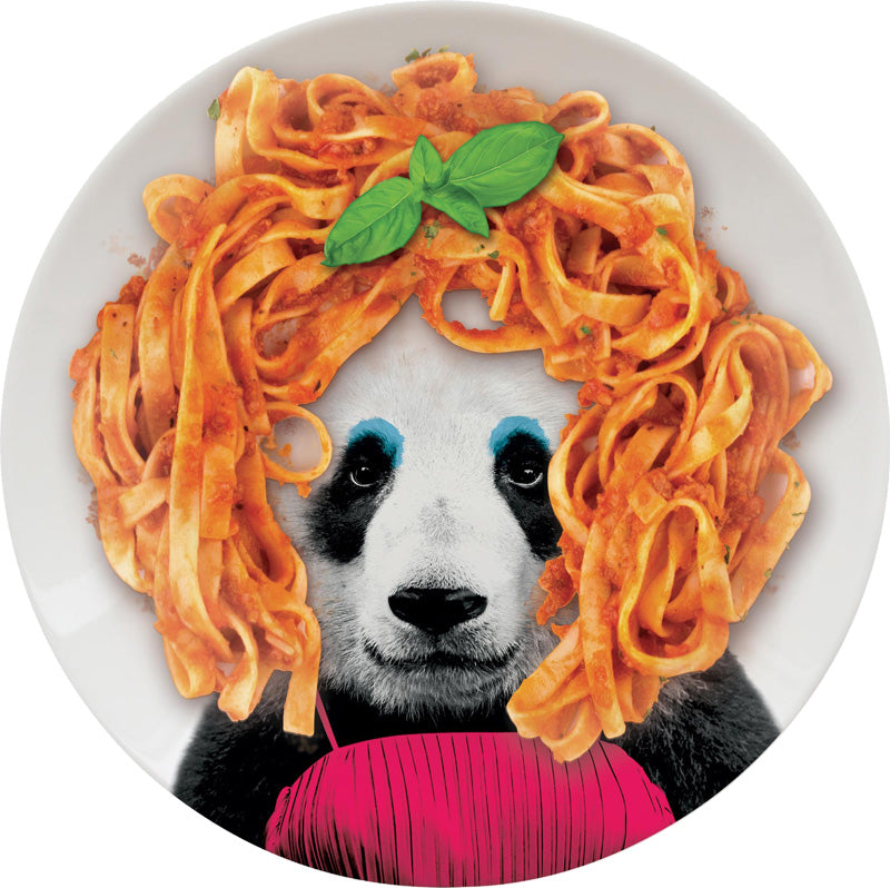 Plato Cerámica Panda