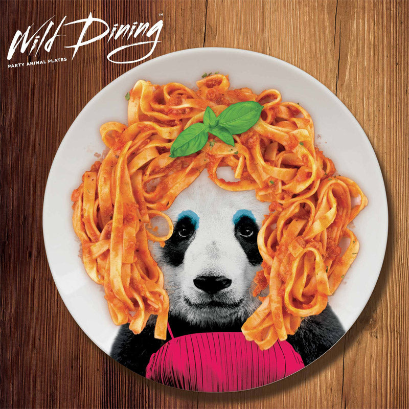 Plato Cerámica Panda