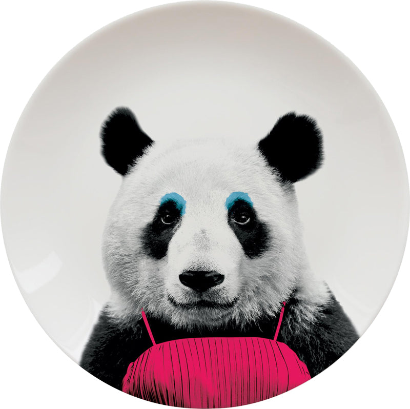 Plato Cerámica Panda