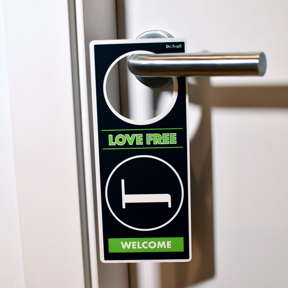 Colgador para puertas (poming) Love Room