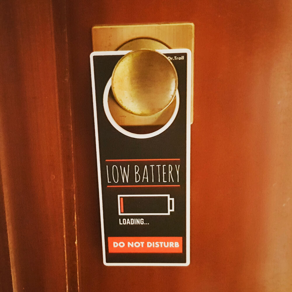 Poming Low Battery / Battery Charged