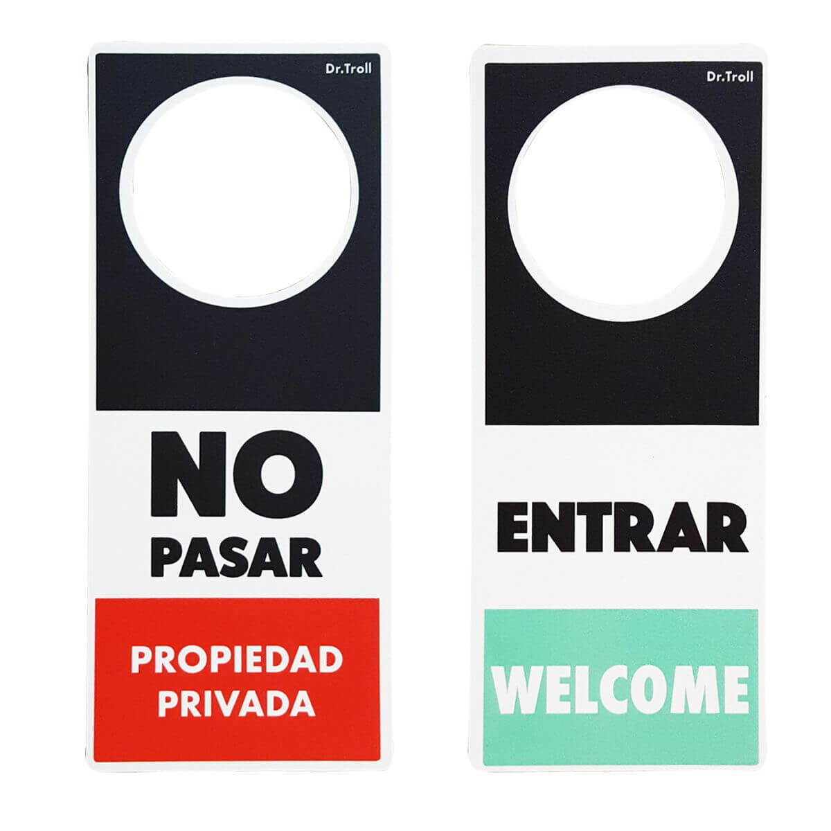 Colgador para puertas (poming) Propiedad privada