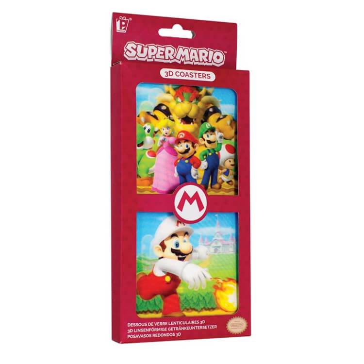 Set 8 posavasos Super Mario 3D