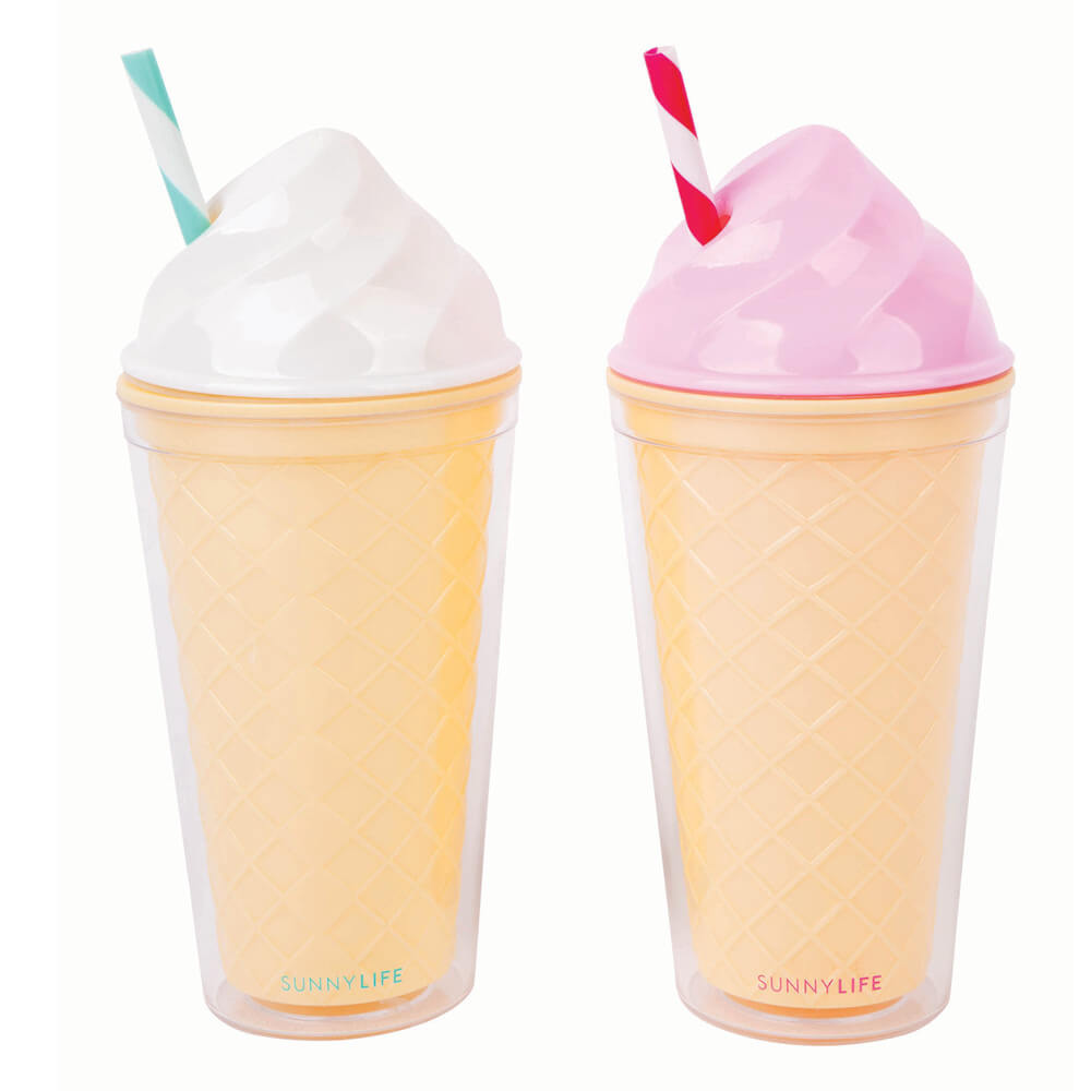 Vaso alto con forma de Helado