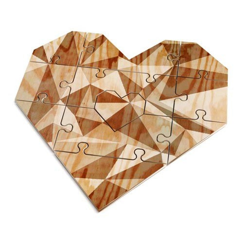 Puzzle Corazón Personalizable
