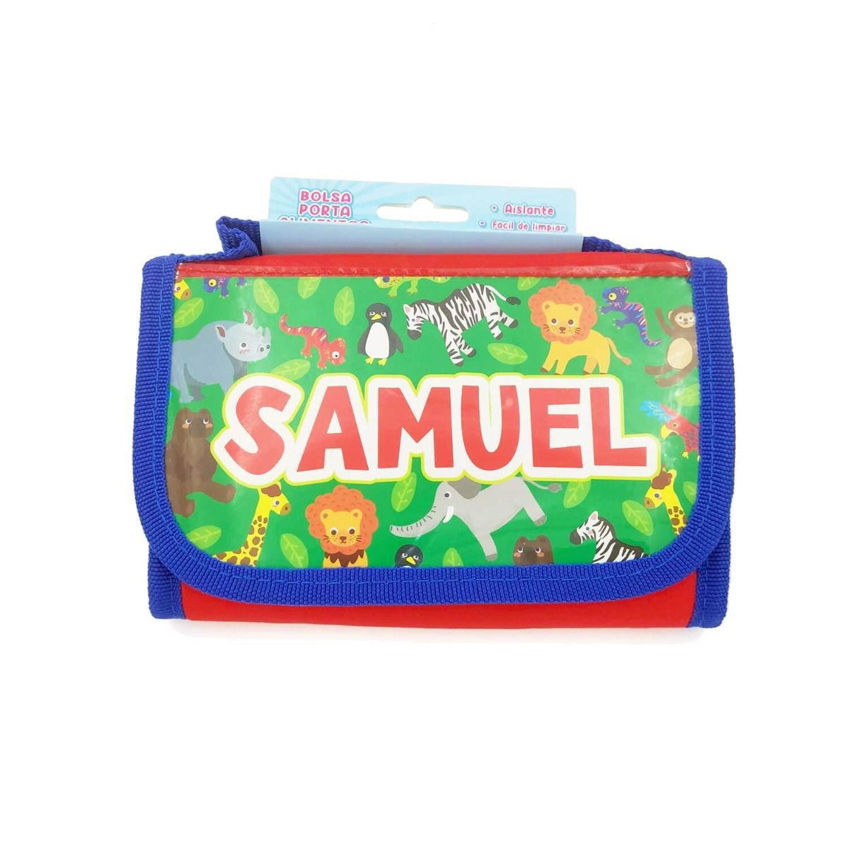 Bolsa térmica infantil porta alimentos con nombres de Niño