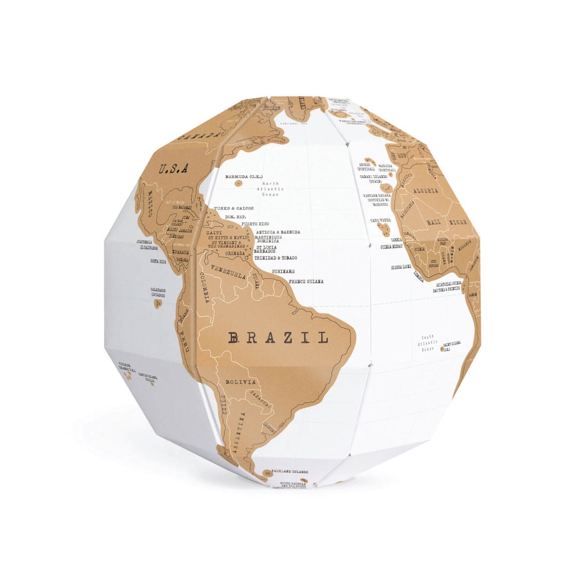 Globo Terráqueo para rascar