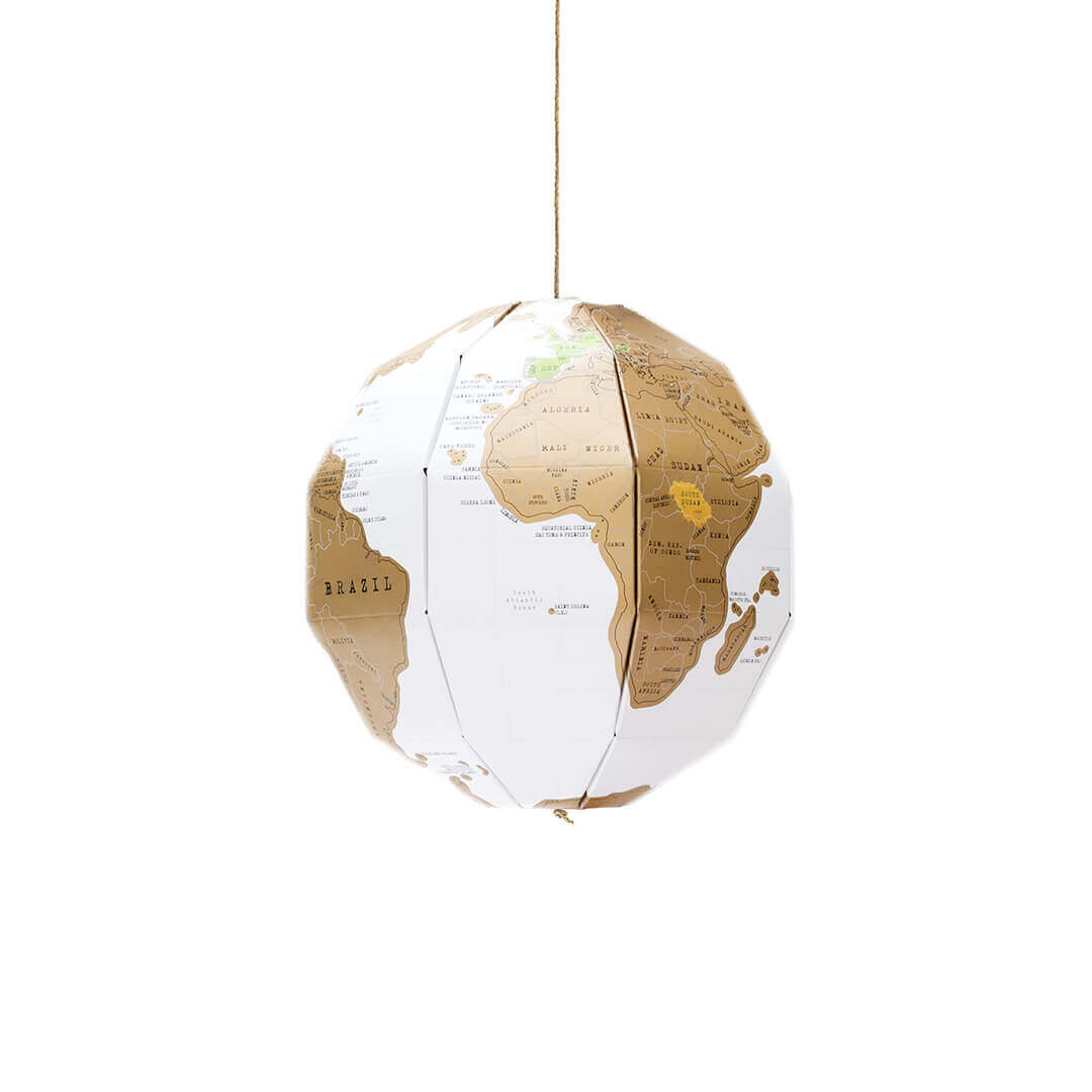 Globo Terráqueo para rascar