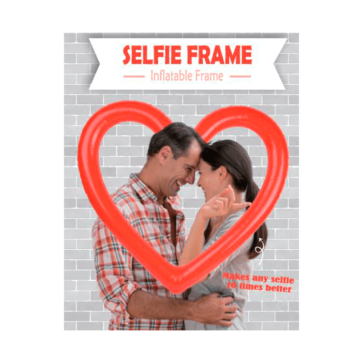 Marco hinchable en forma de Corazón para fotos
