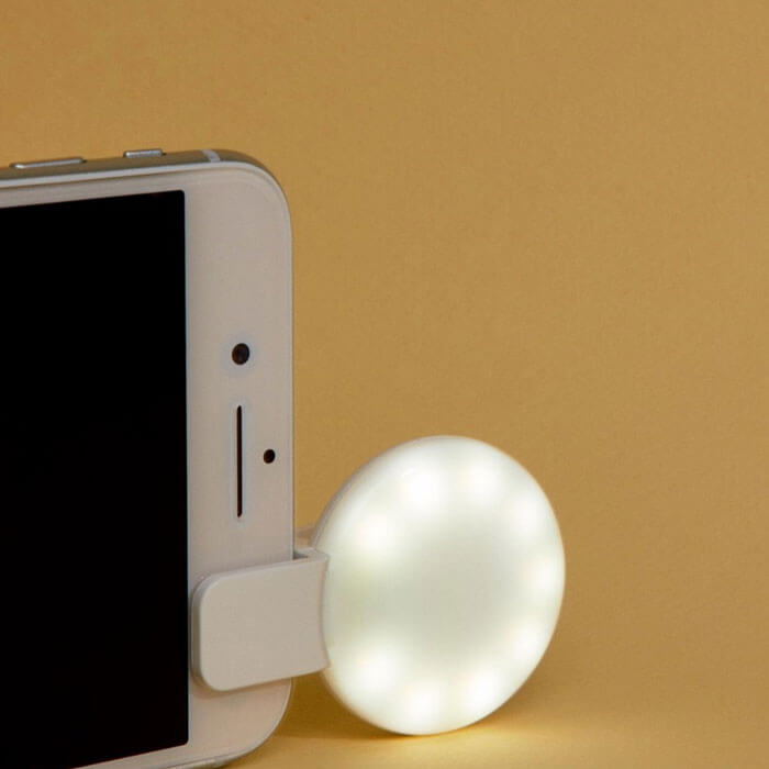 Luz LED para Selfies con el móvil