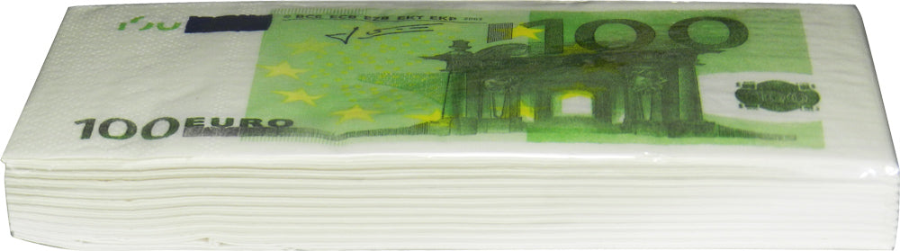 Servilleta de papel de 100 Euros