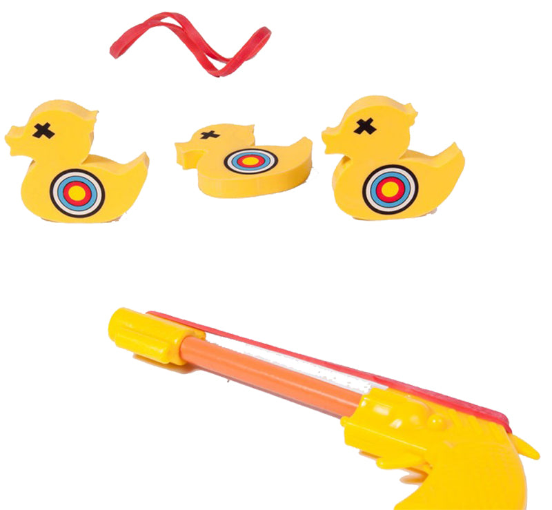 Set de escritorio Lápiz y gomas de borrar Pato