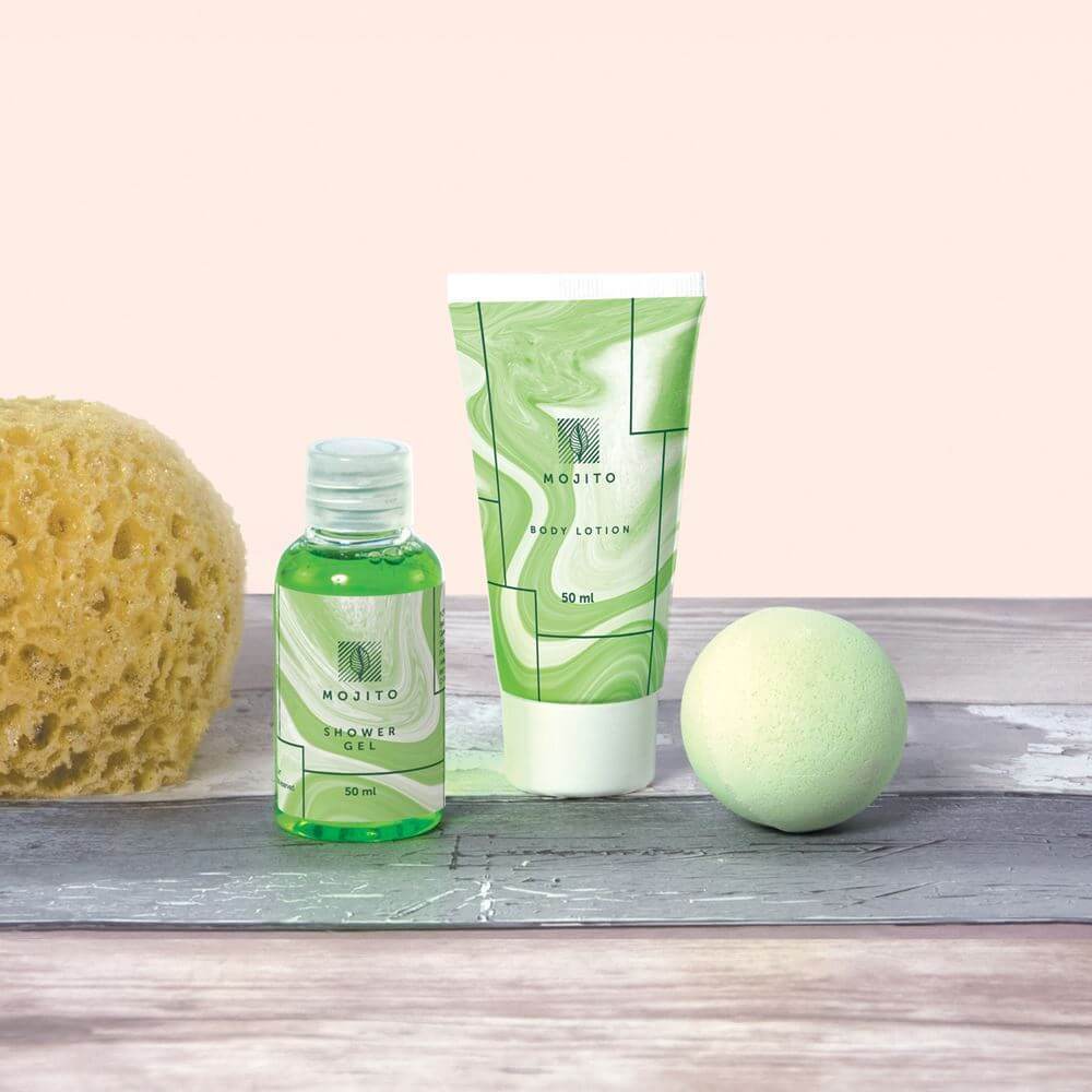 Set para el baño aroma a Mojito