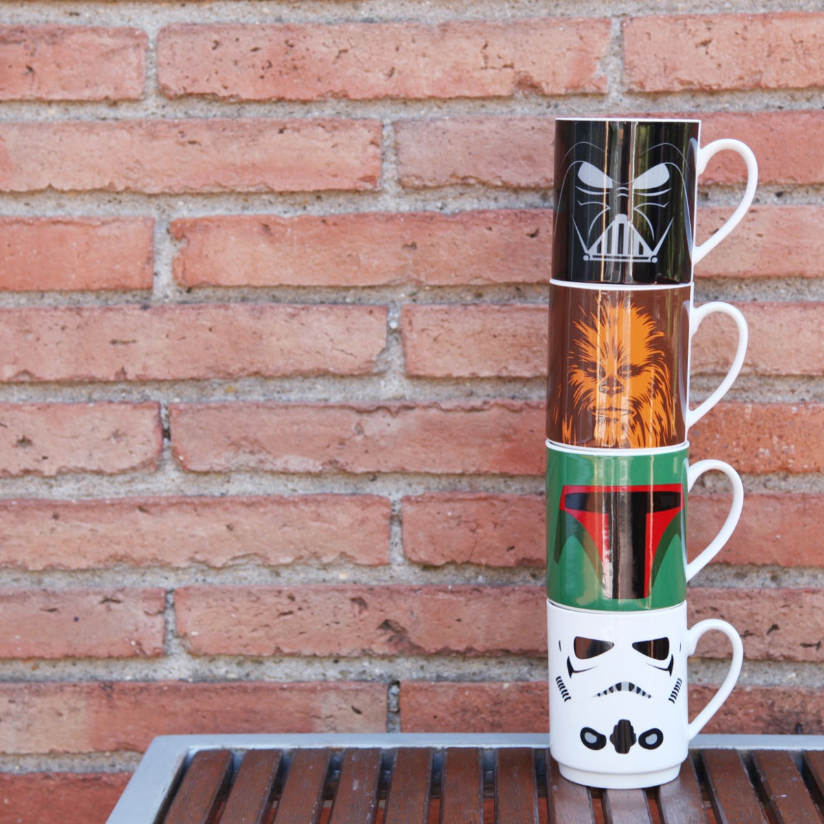 Set 4 tazas Star Wars