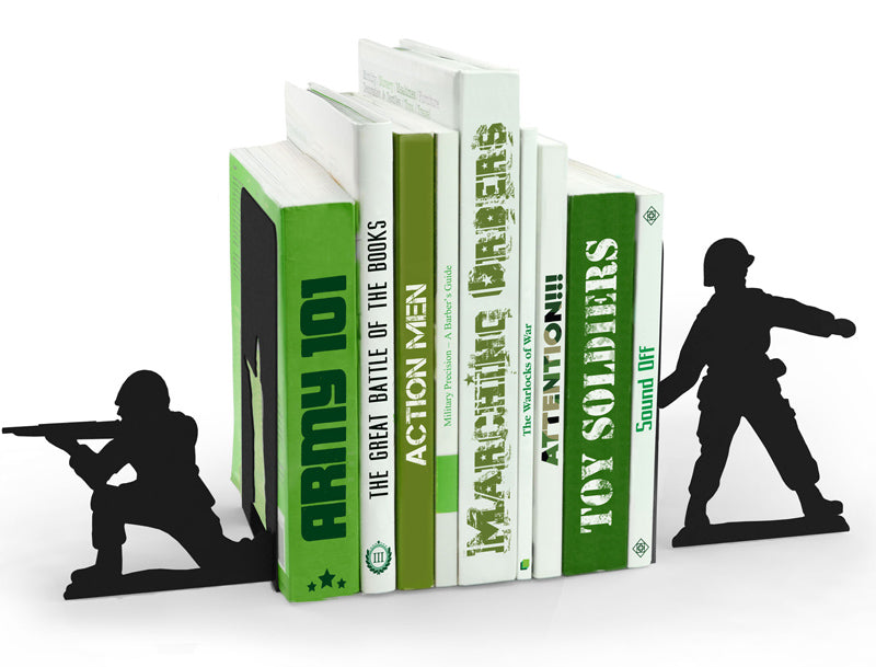 Soporte de libros soldados