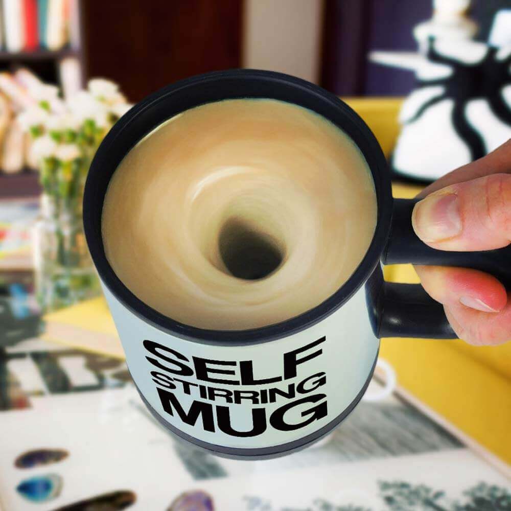 Taza Self Stirring Mug, olvídate de remover con la cuchara