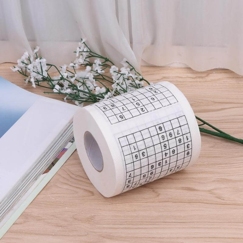 Papel higiénico WC Sudoku