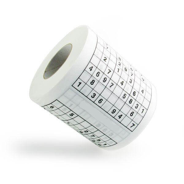 Papel higiénico WC Sudoku
