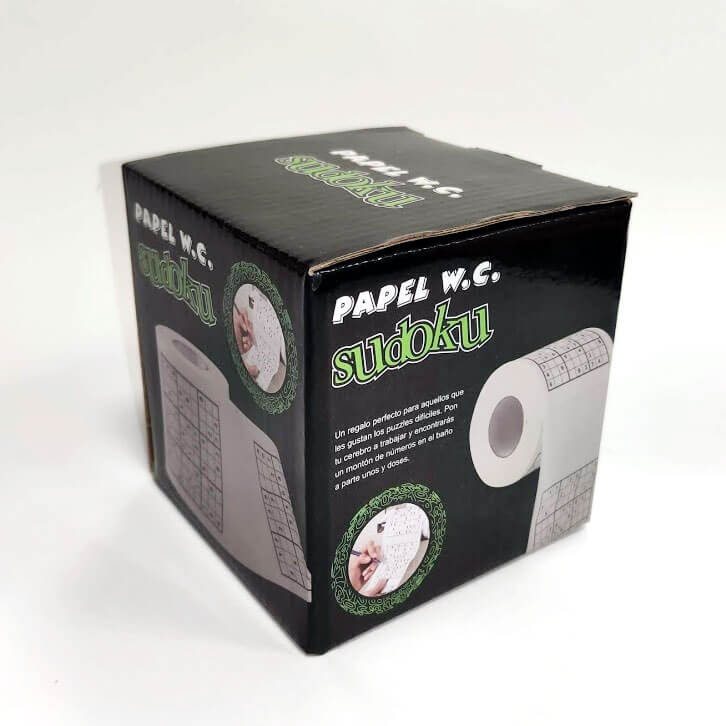 Papel higiénico WC Sudoku