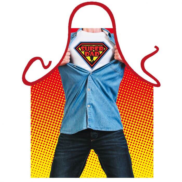 Delantal Super Dad para super padres
