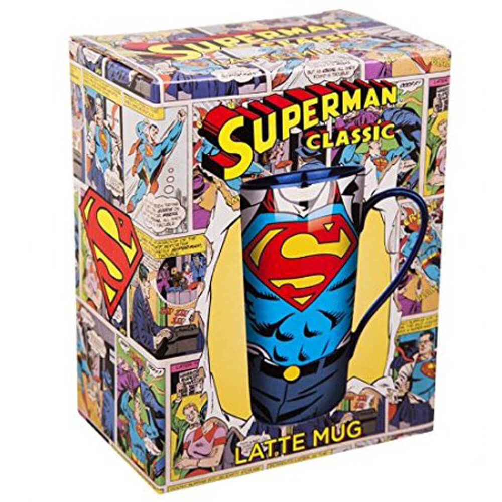 Taza alta superman
