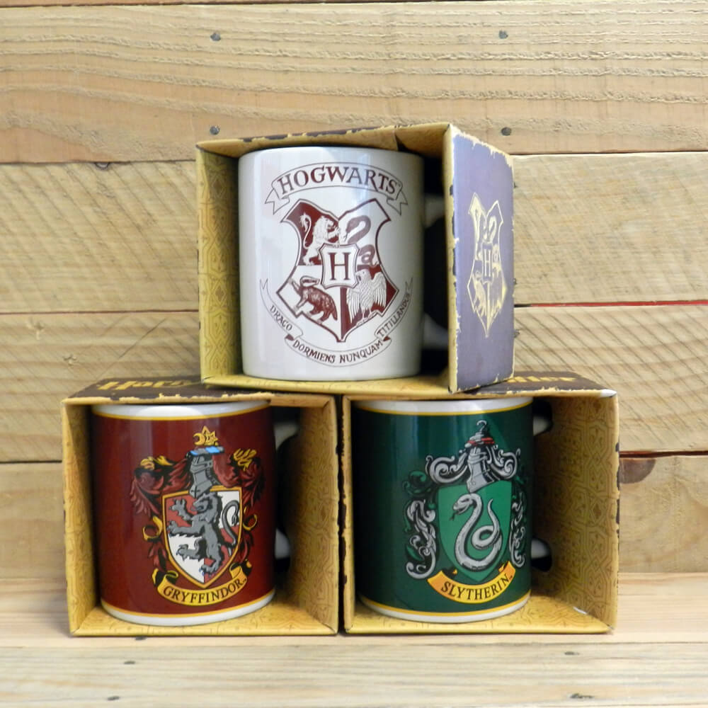 Tazas casas de la escuela Hogwarts