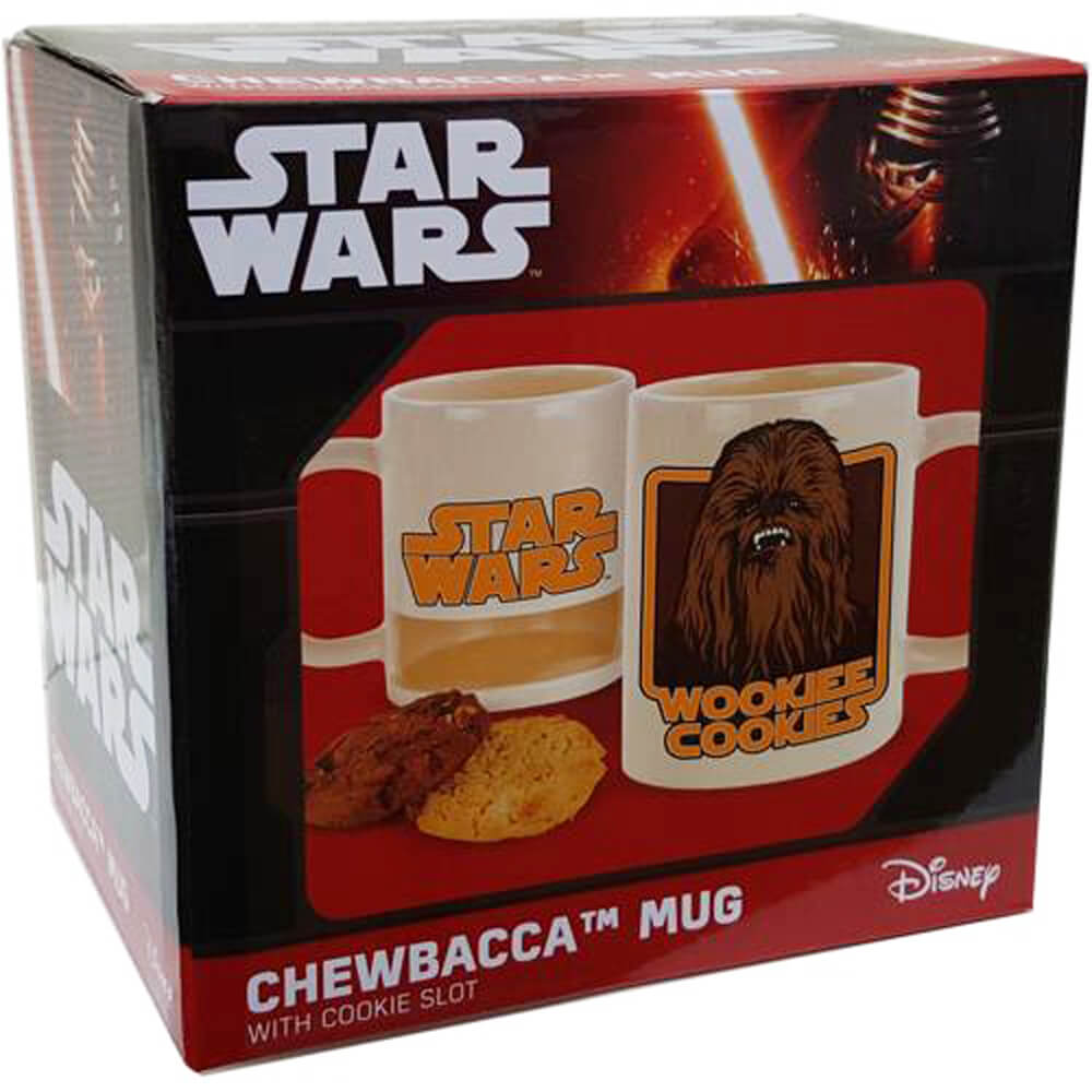 Taza Chewaka con soporte para galletas: Star Wars