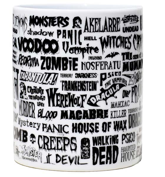 Taza Clásicos Cine Terror