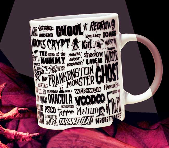 Taza Clásicos Cine Terror