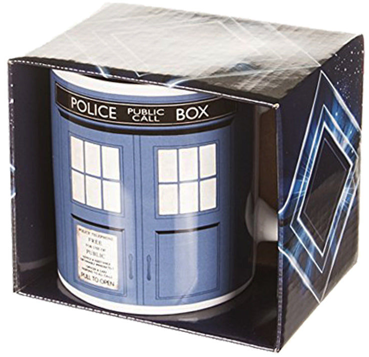 Taza de cerámica Dr. Who TARDIS