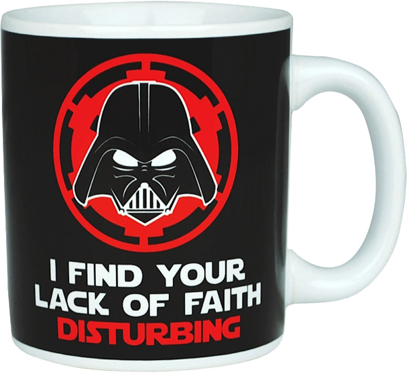 Taza "Lack of Faith" Darth Vader Star Wars