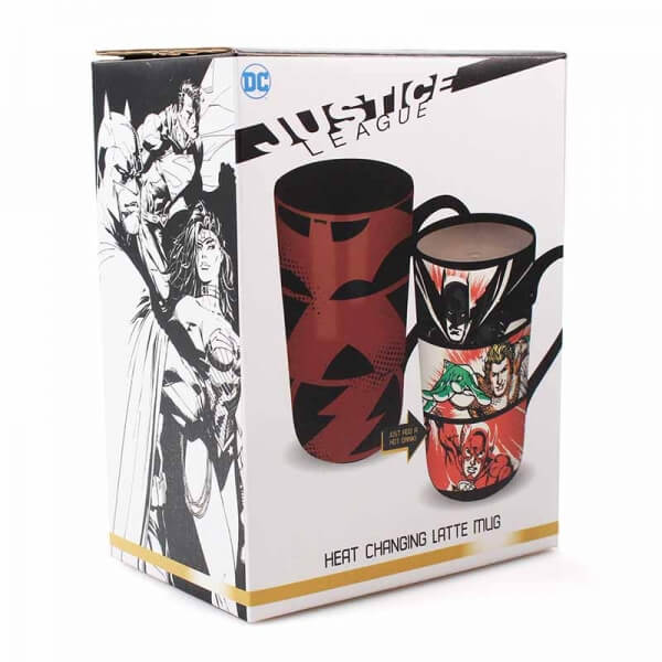 Taza latte La Liga de la Justicia