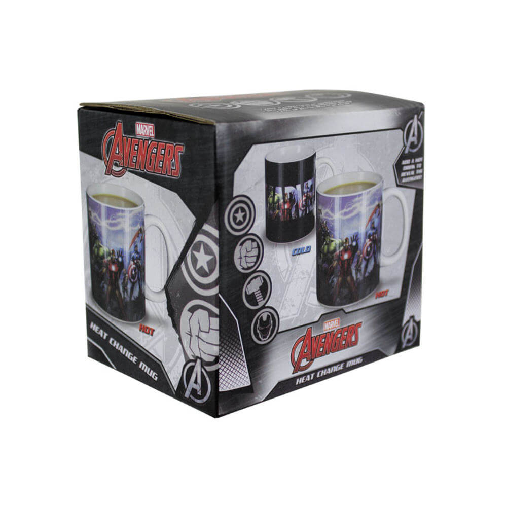 Taza Avengers de Marvel cambia de color