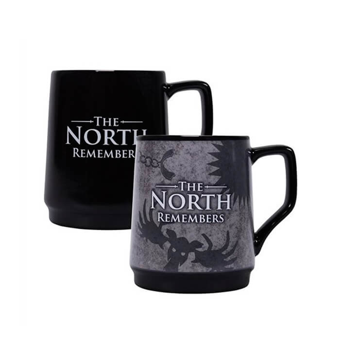 Taza termosensible The North Remembers, de Juego de Tronos