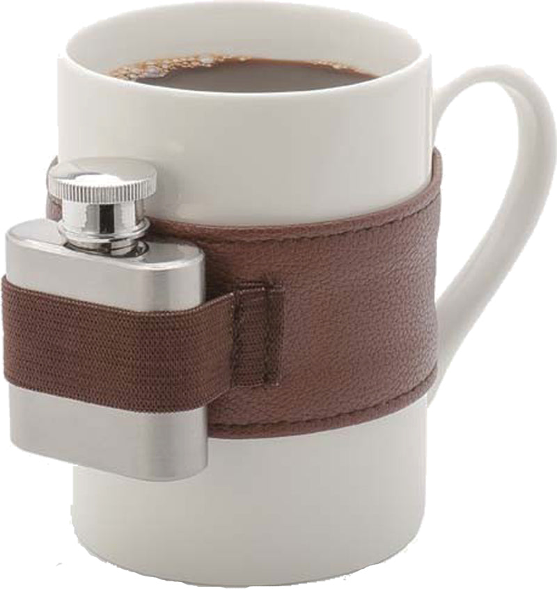Taza cerámica con petaca mini