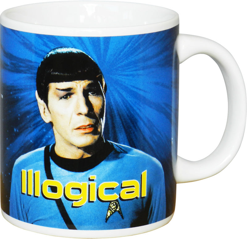 Taza Dr. Spock Illogical (Star Trek)