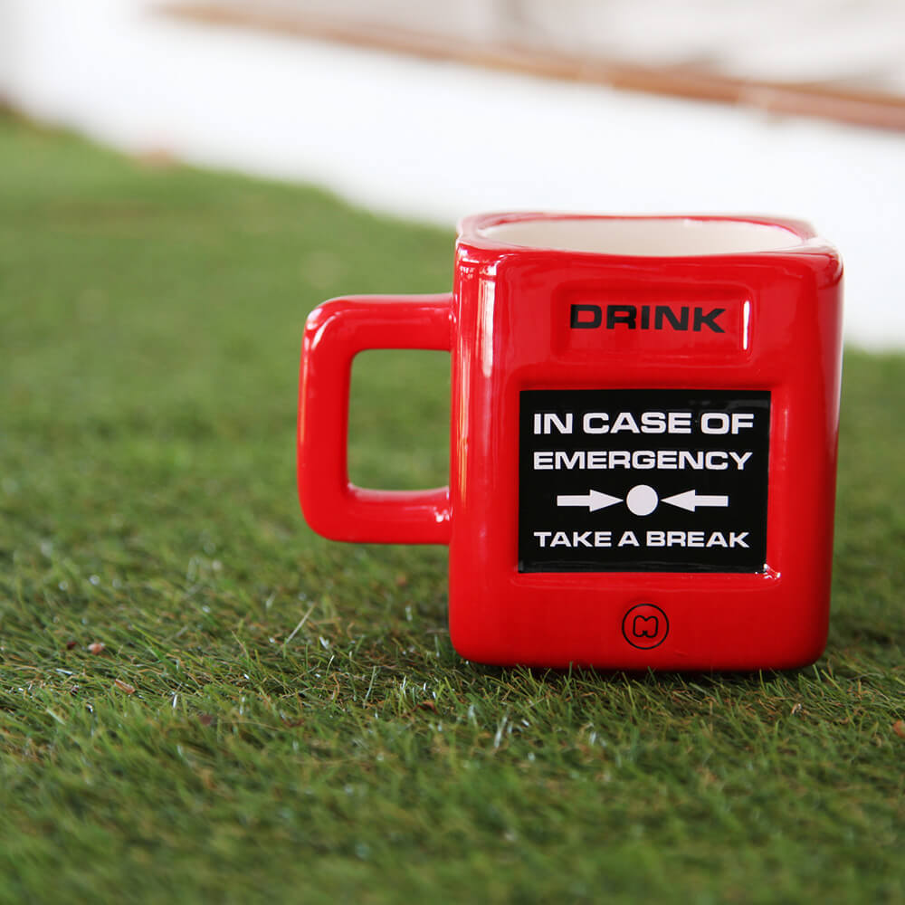 Taza para emergencias "Take a Break"