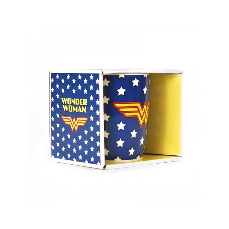 Taza Wonder Woman estrellas