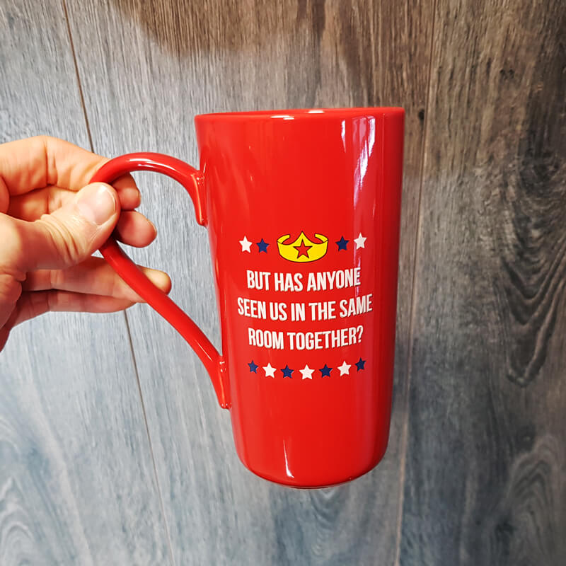 Taza latte Wonder Woman Clásica