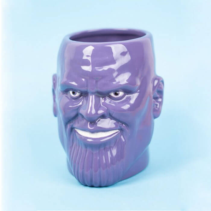 Taza 3D del poderoso Thanos, de Marvel