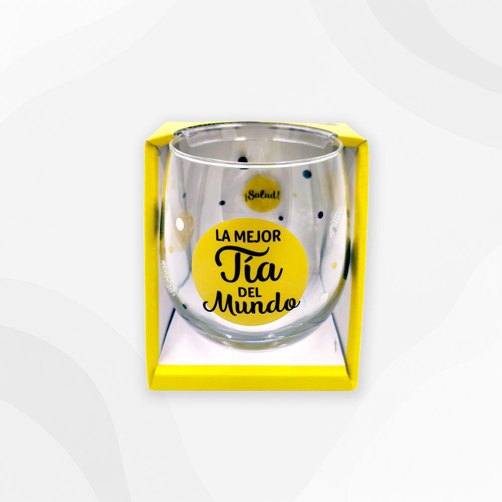 Vaso La Mejor Tía del Mundo