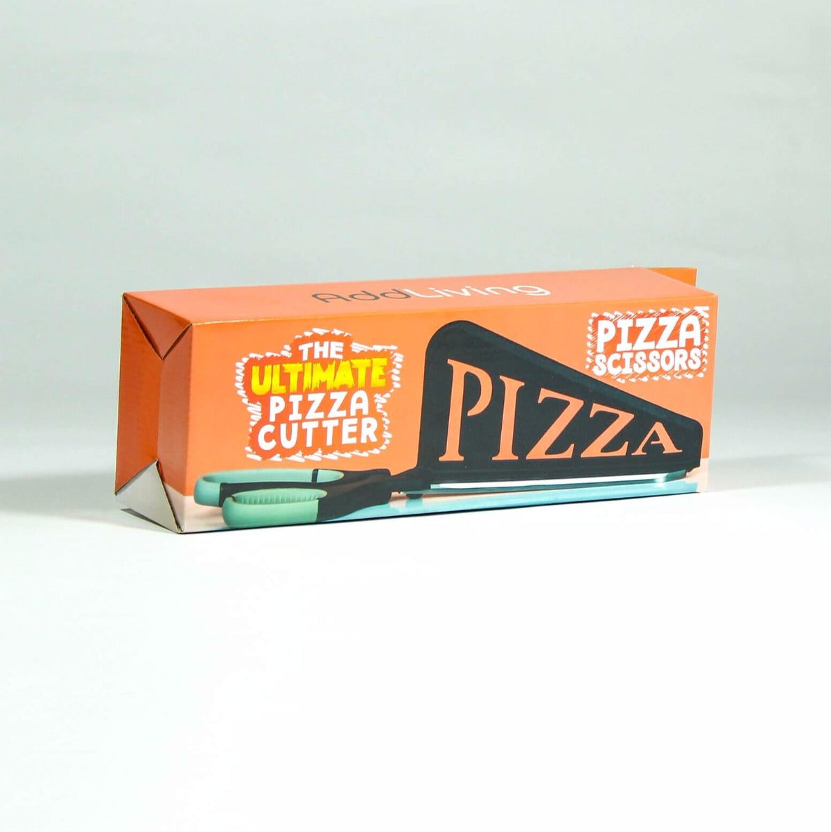 Tijeras para pizza con espátula