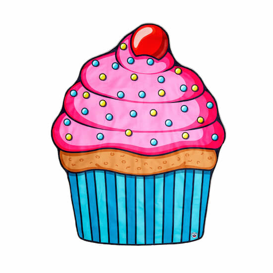 Toalla gigante Cupcake