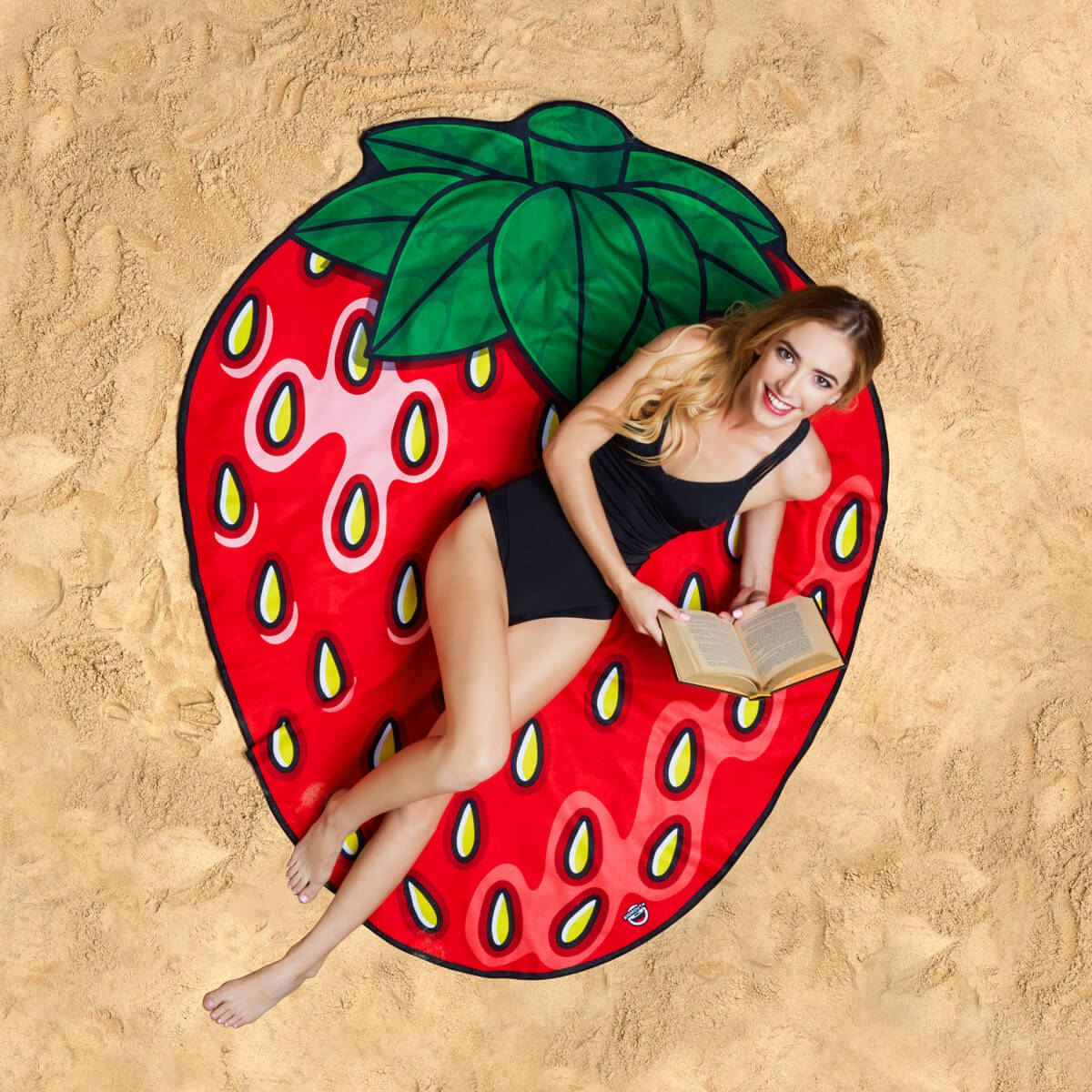 Toalla Fresa gigante