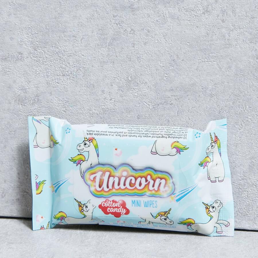 Mini Toallitas húmedas Unicornio olor nube de algodón