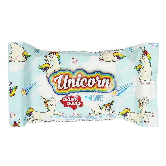 Mini Toallitas húmedas Unicornio olor nube de algodón
