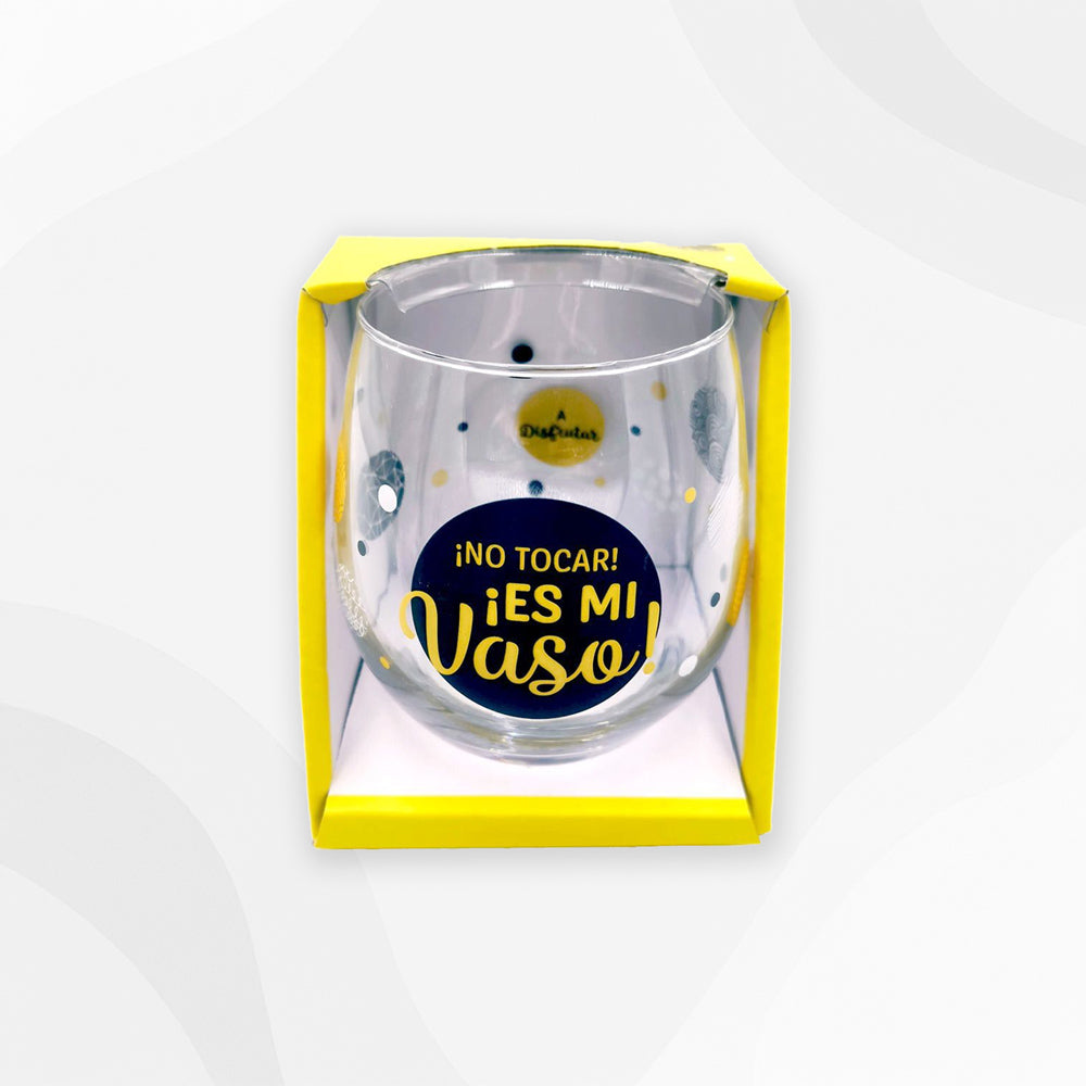 Vaso ¡No Tocar! ¡Es mi Vaso!