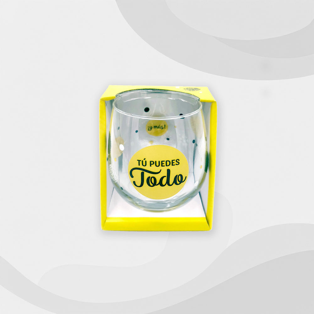 Vaso Tu puedes Todo ¡y más!