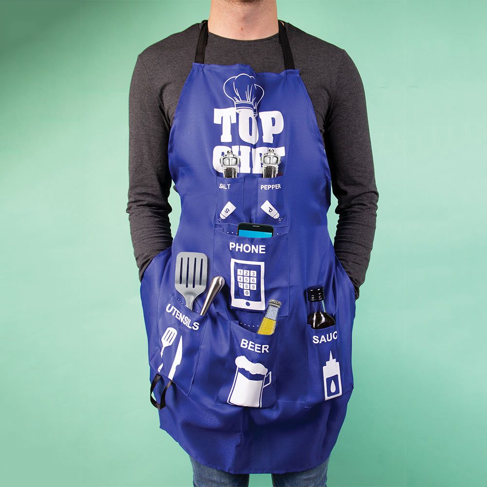 Delantal Top Chef, para hombres